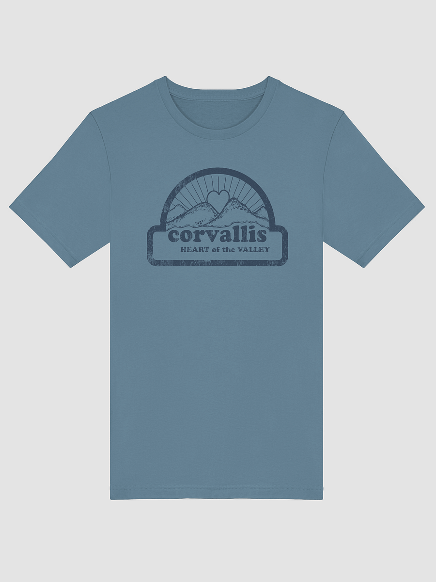 Corvallis Heart of the Valley T-shirt (Blue) product image (5)