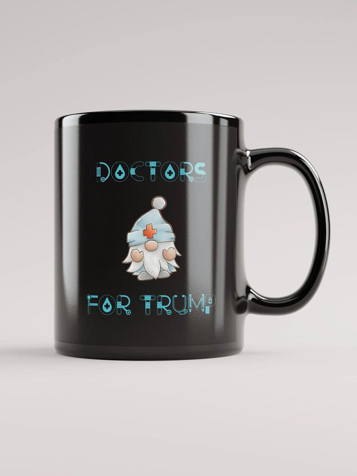 Doctor Gnomes For Trump 2 Black Mug product image (2)