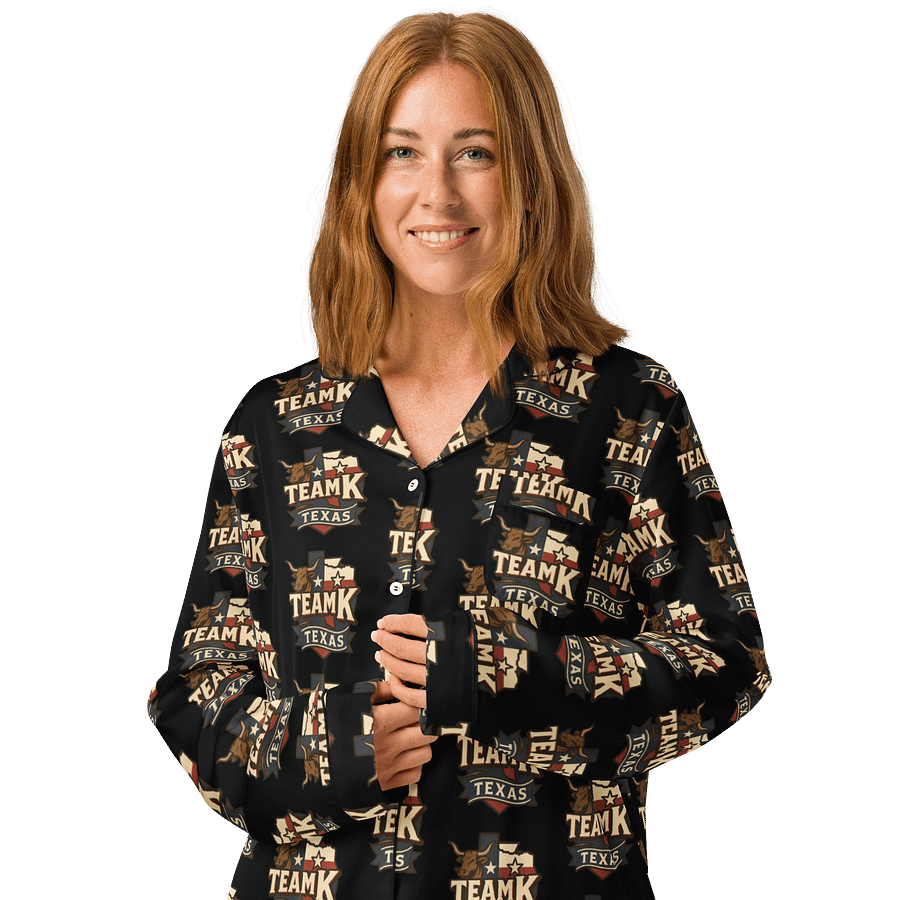 Team K Texas Women's Long Sleeve Pajama Top product image (3)