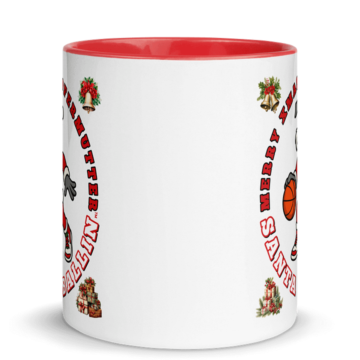 WooferMutter™ Santa Be Ballin Xmas Mug - Miniature Schnauzer product image (11)