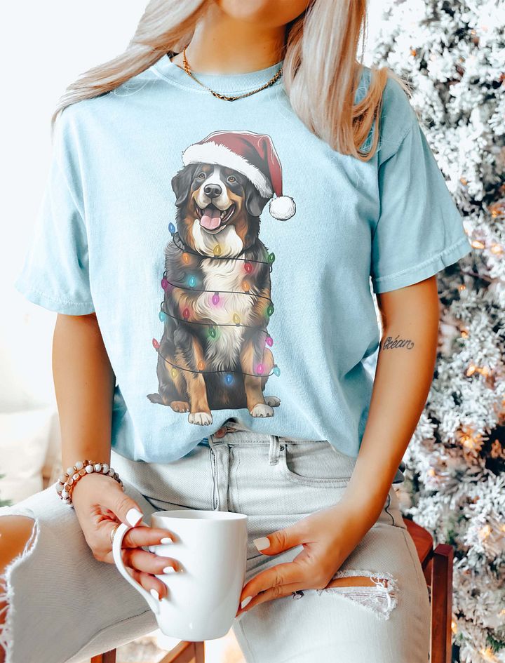 Funny Bernese Mountain Dog Christmas T-Shirt for Berner Paw-rents product image (11)