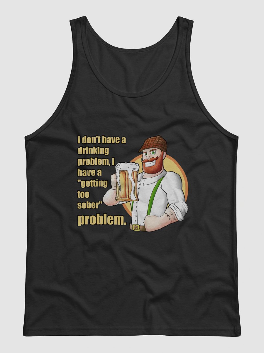 Beer Lad 2 tank top front product image (1)
