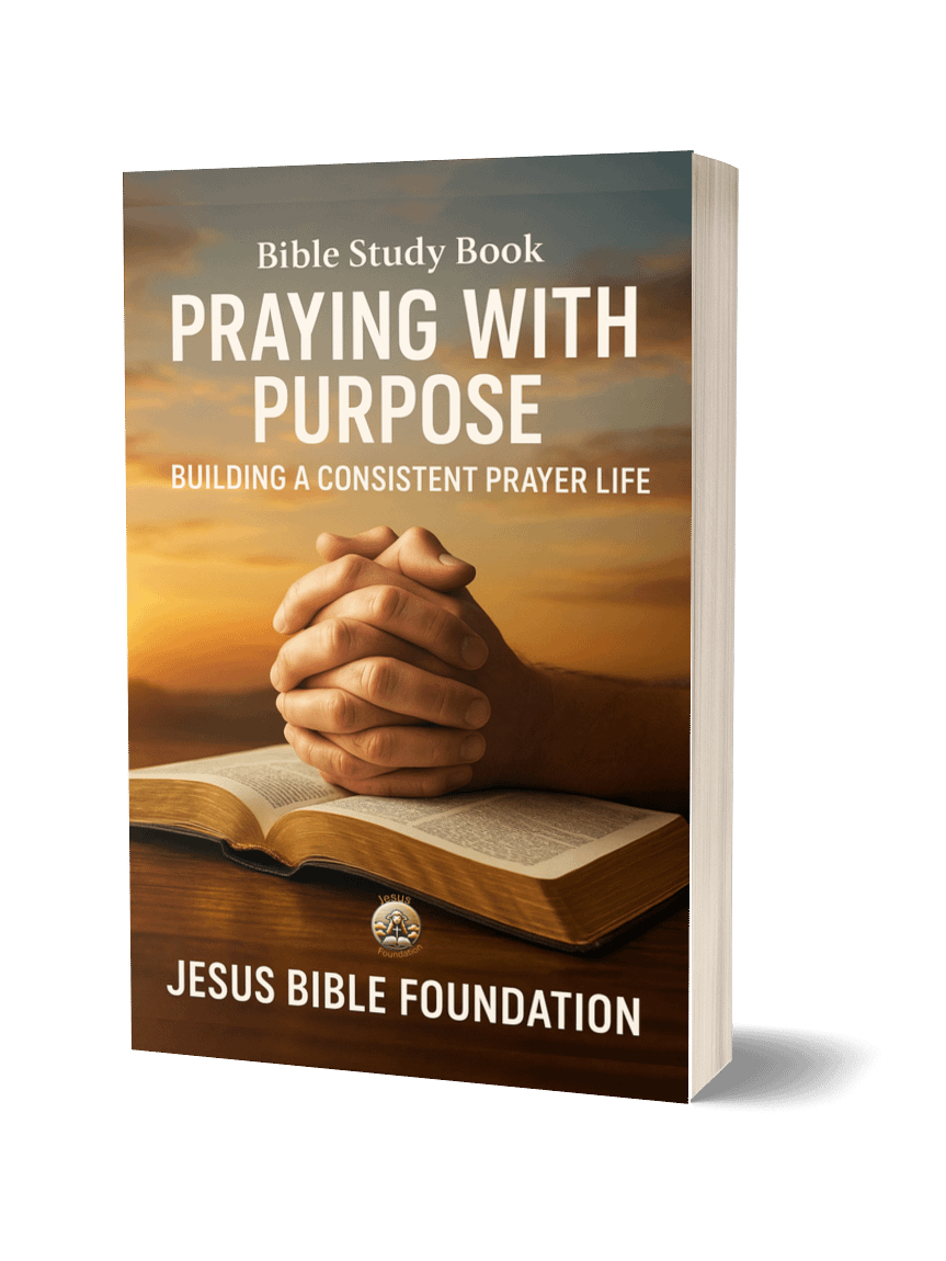 Bible Study Book Praying with Purpose: Building a Consistent Prayer Life product image (1)