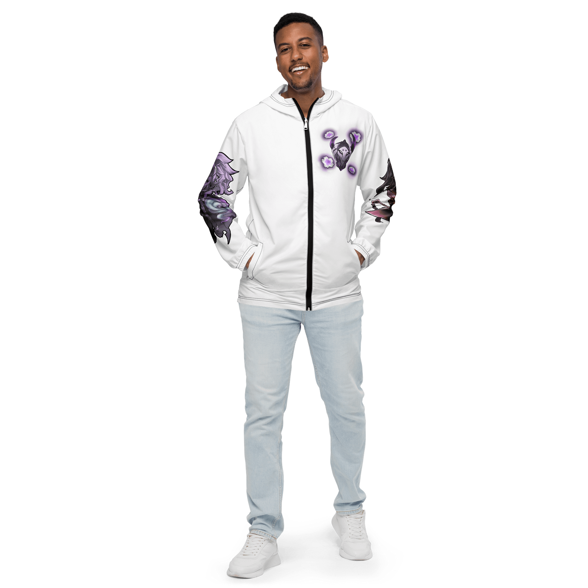 "Spirit Blossom Thresh" Windbreaker product image (1)