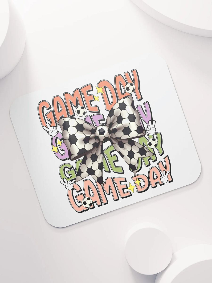 Game Day Bow Soccer Mouse Pad product image (5)