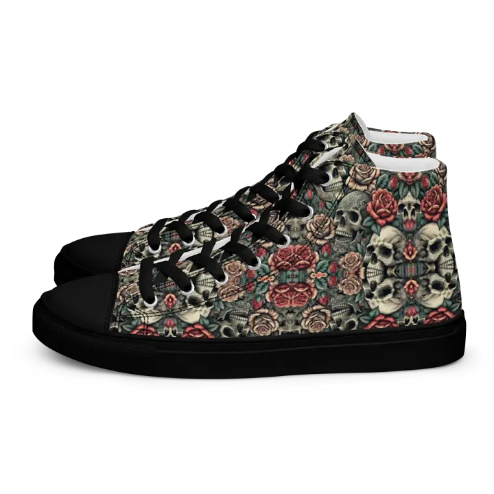 Rho-9 Macabre Bloom High Tops product image (1)