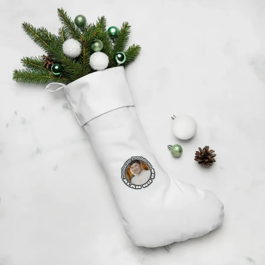ALAM MO BA Christmas Stocking -idol Raffy Tulfo Filipino Barong Edition product image (6)