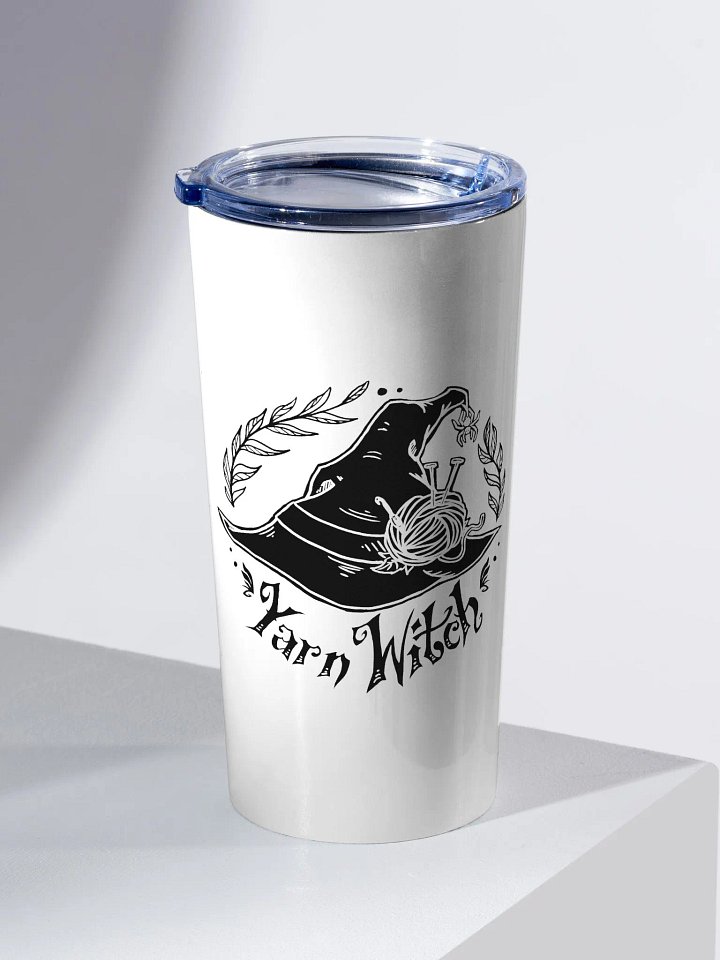 20oz Stainless Steel Tumbler - Yarn Witch Live product image (2)