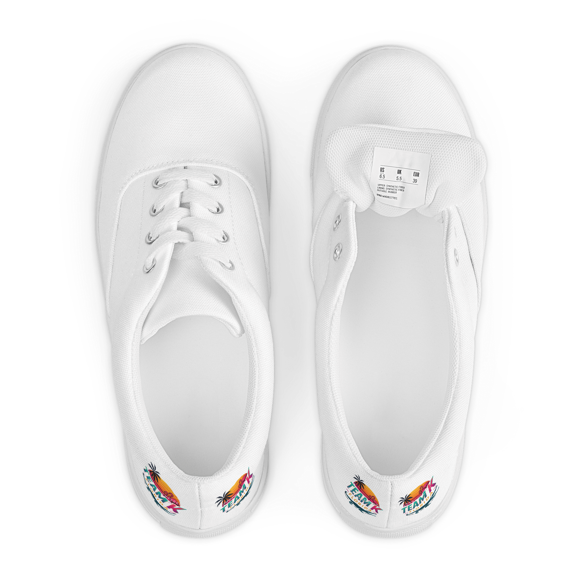 Team K Florida Men's Lace-Up Canvas Shoes product image (6)