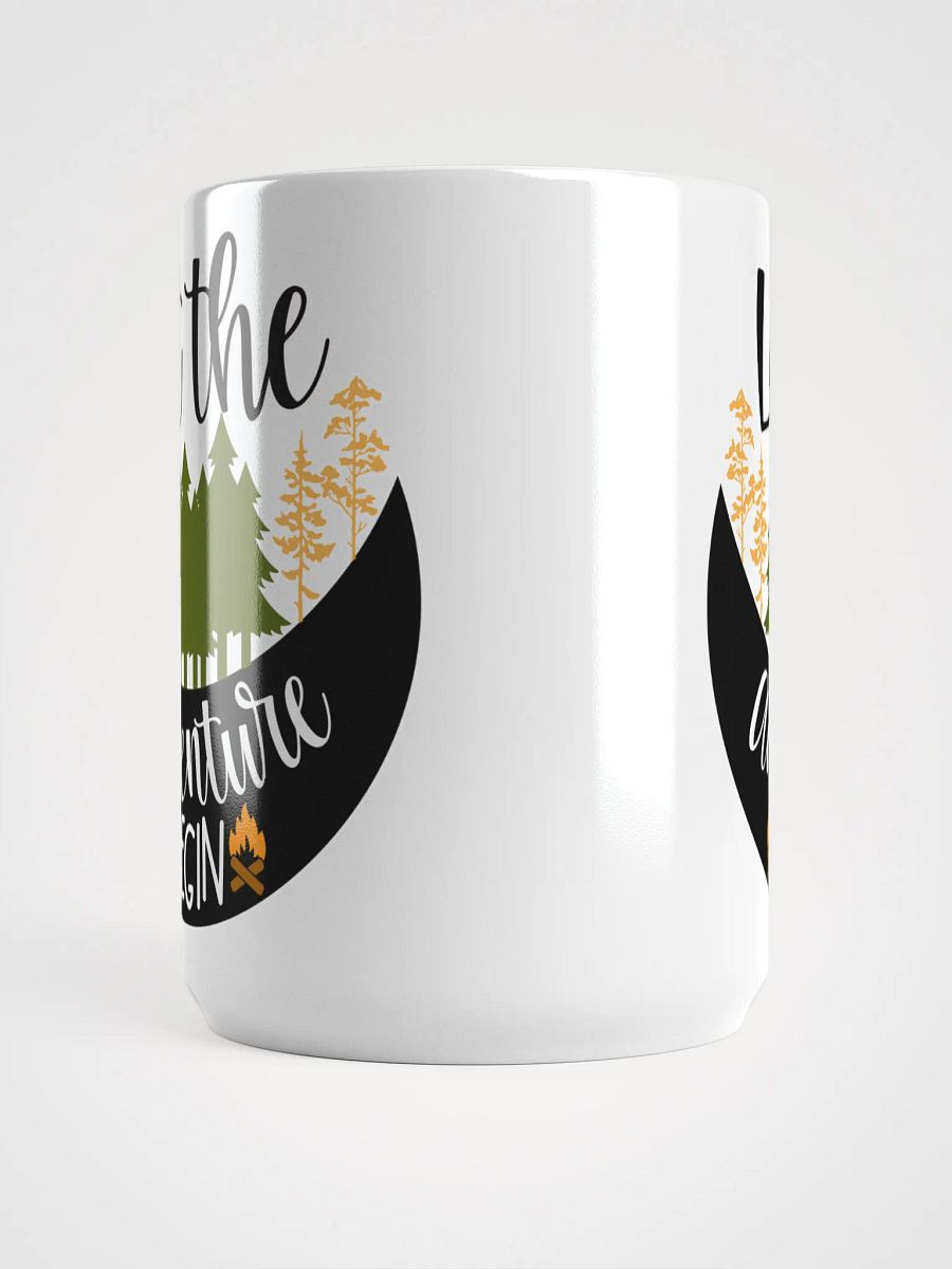 Adventure Begins White Coffee Mug product image (5)