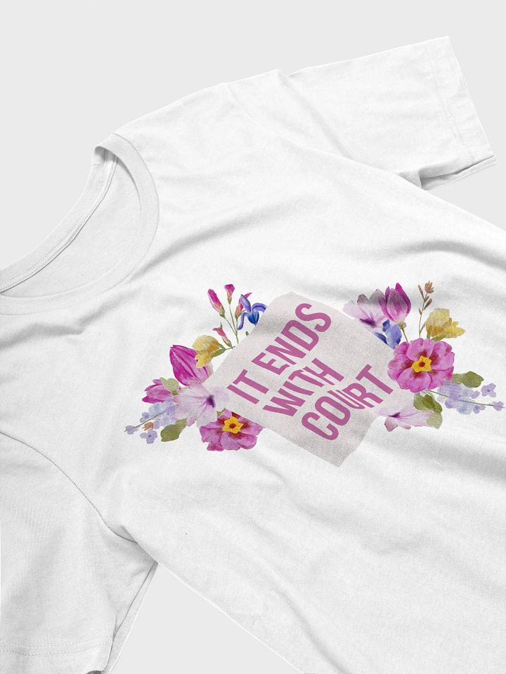 It Ends With Court (White) product image (2)