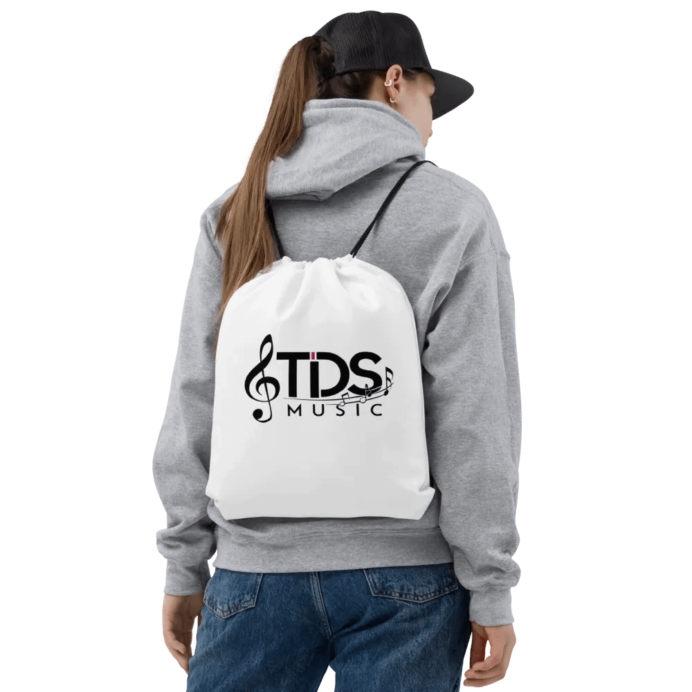 TDS Music All-Over Print Drawstring Bag - Exclusive Musical Design product image (3)