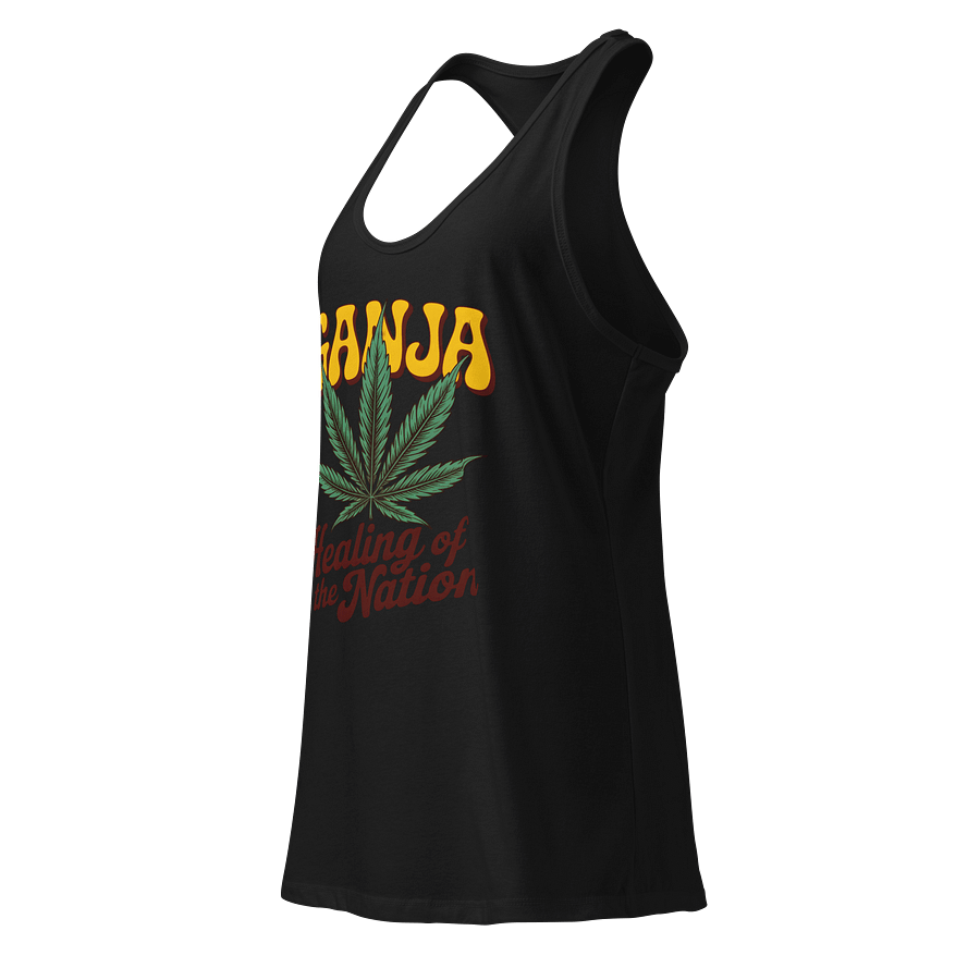 Ganja Healing Women's Racerback Tank product image (5)