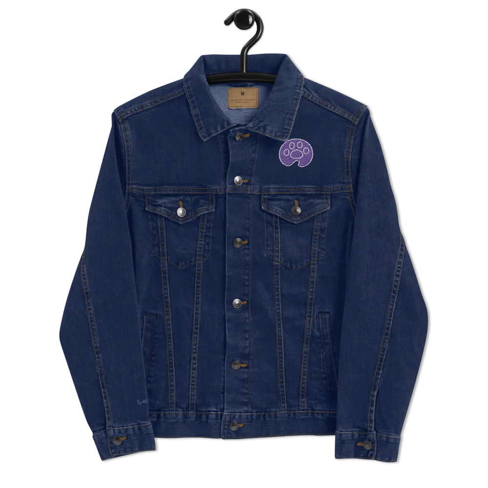 Squibble Design Paw Logo Denim Jacket product image (8)