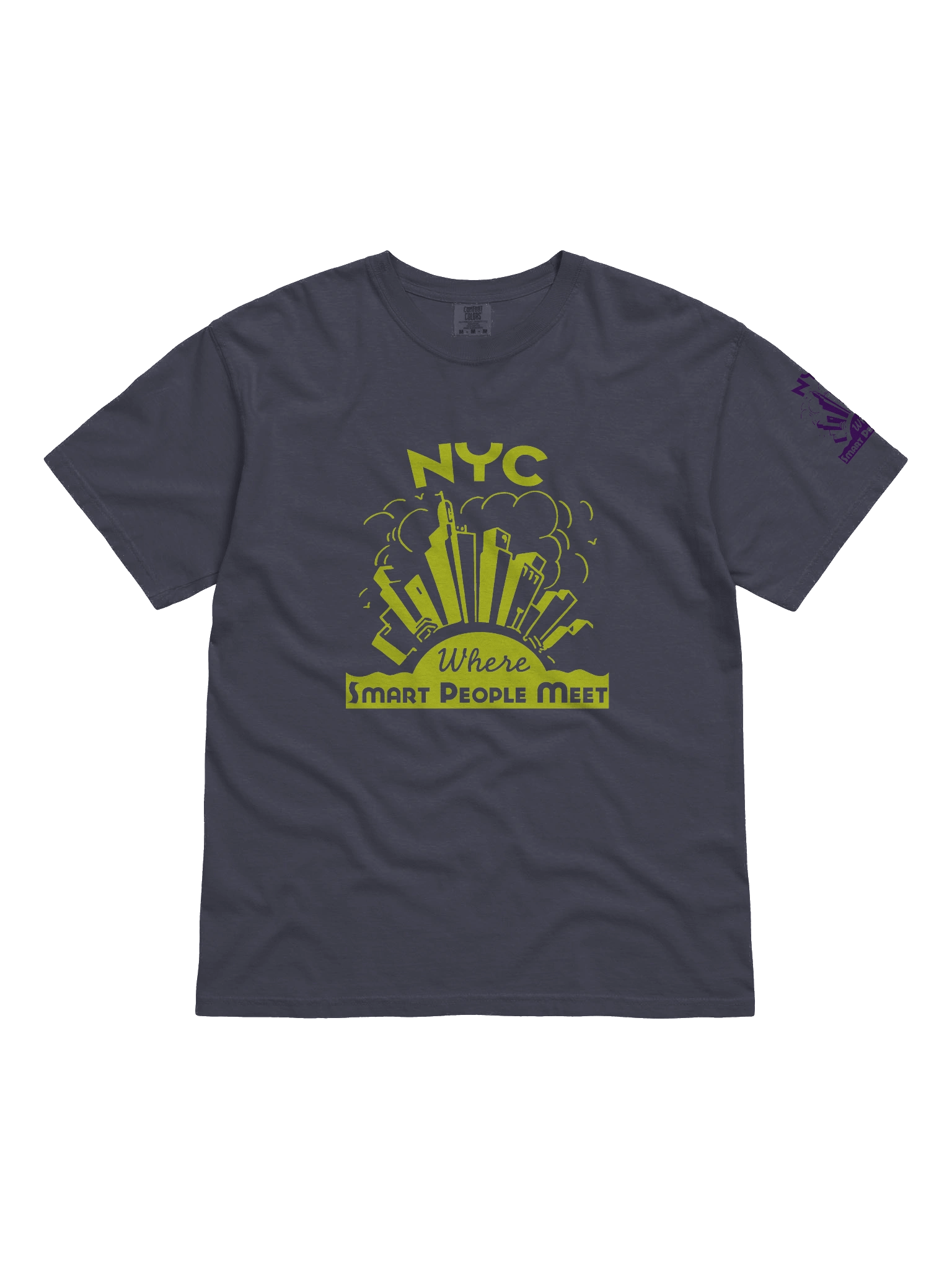 'NYC Smart' T-Shirt — Dark product image (1)