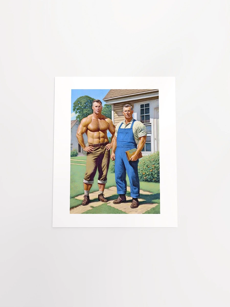 Gay American Gothic (Like Daddy Like Son) - Print product image (4)