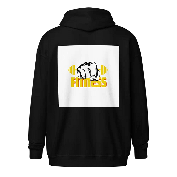 Unisex Heavy Blend Zip Hoodie Fitness Style product image (1)