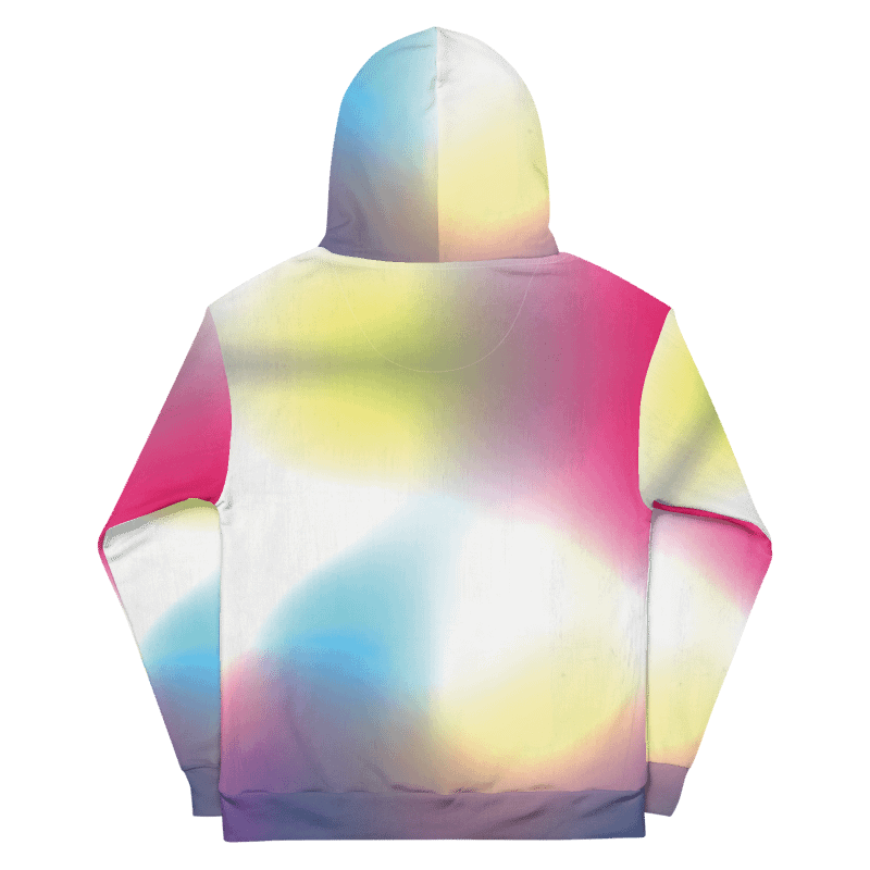 COLOUR MOVING AND STILL 25TH ANNIVERSARY COLOR ALL OVER HOODIE product image (2)