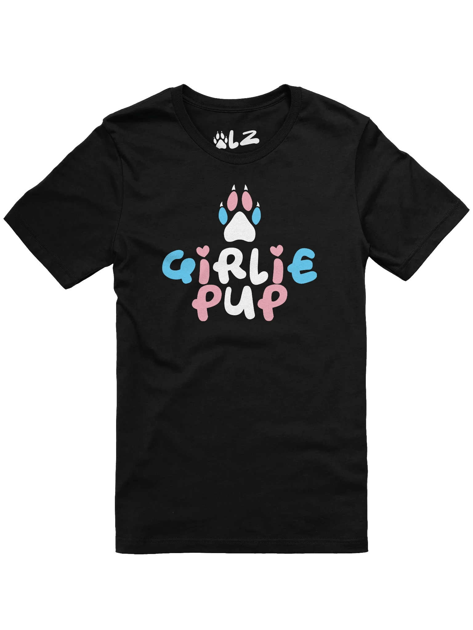 Girlie Pup Trans Paw Shirt product image (1)