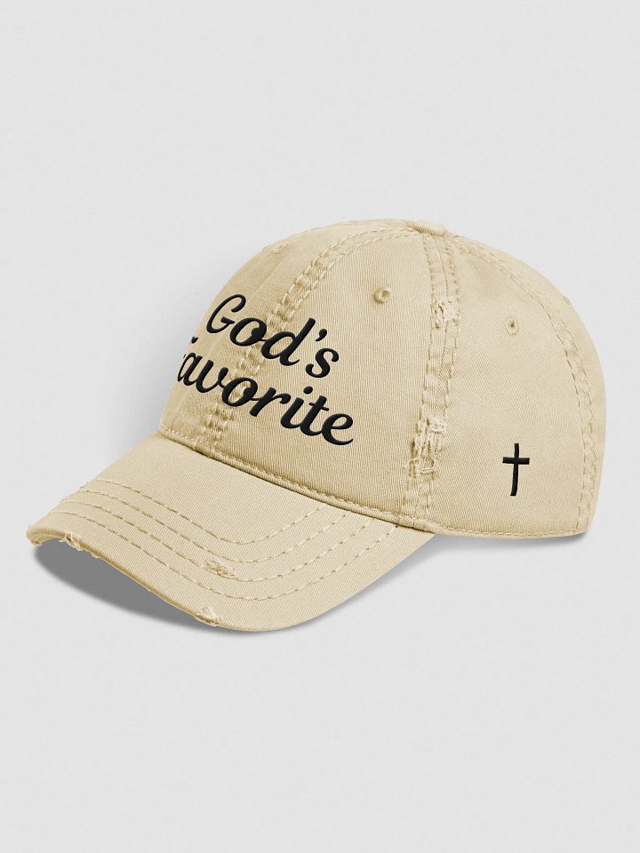 God's Favorite Distressed Hat product image (2)