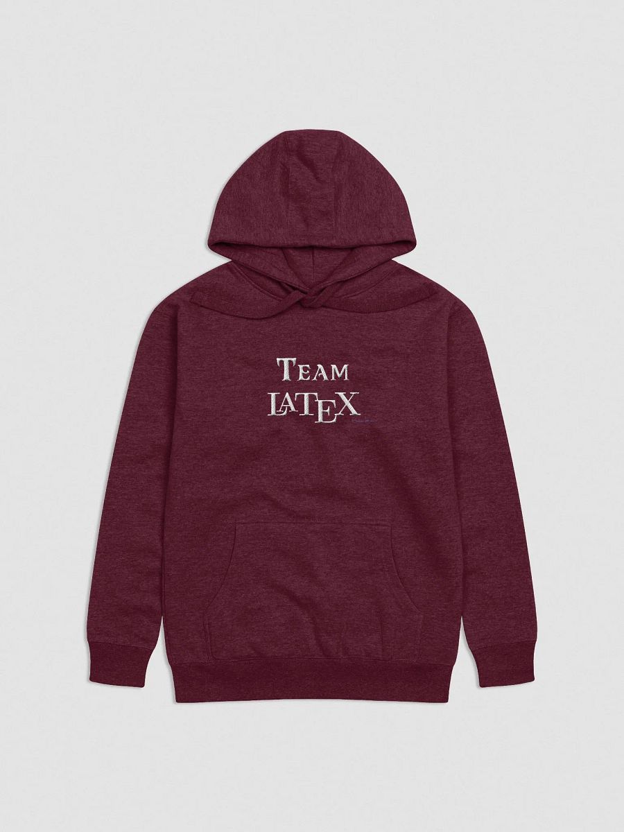 Team LaTeX Embroidered Hoodie product image (13)