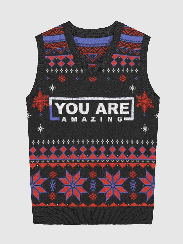 Knitted V-Neck Vest - Amazing Collections product image (2)