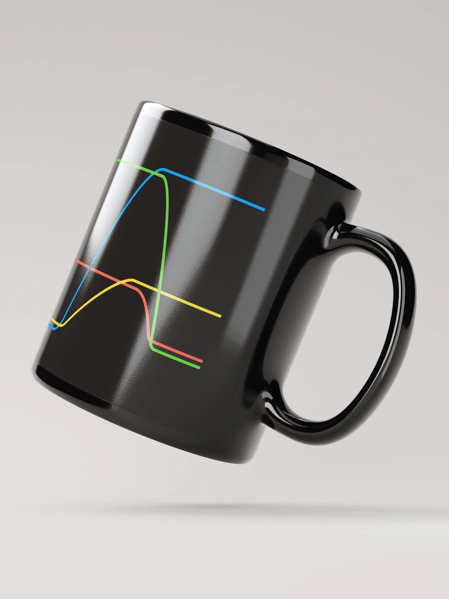 80s inspired STFC.PRO graph lines mug product image (3)