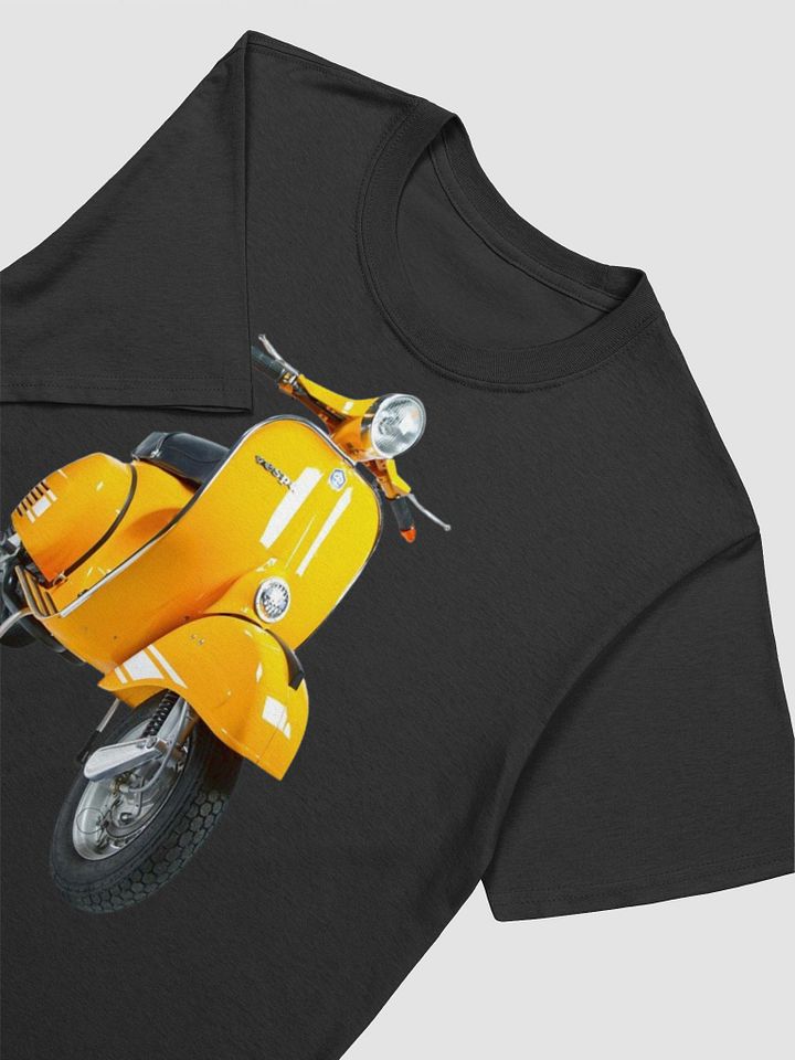 Vintage Vespa Yellow Scooter T-Shirt product image (2)