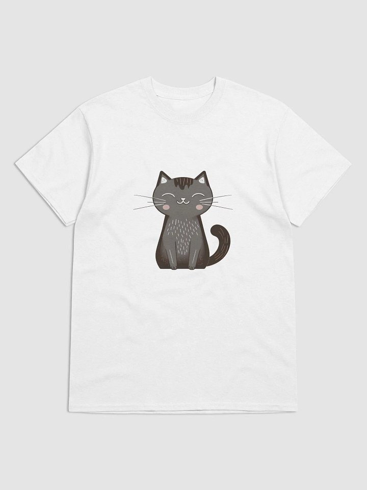 Cheerful Cat Graphic Tee product image (1)