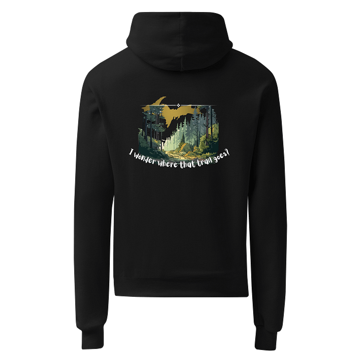 Where does that trail go Champion Hoodie product image (3)