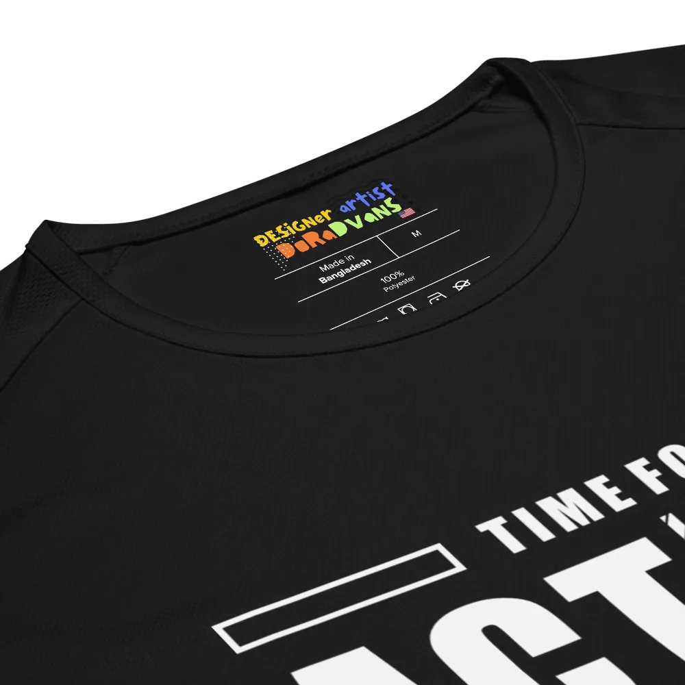 Unisex Sports Jersey - 'Time for Action Spirit Without Limit' Design product image (5)