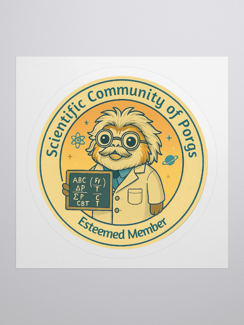 S.C.O.P. Sticker