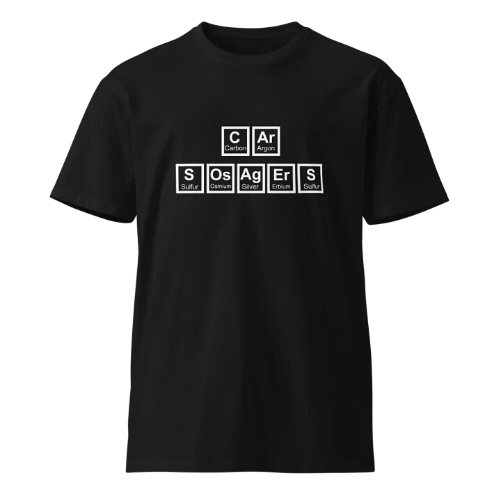 Car Sosage T-shirt Periodic Unisex Premium T-shirt product image (1)