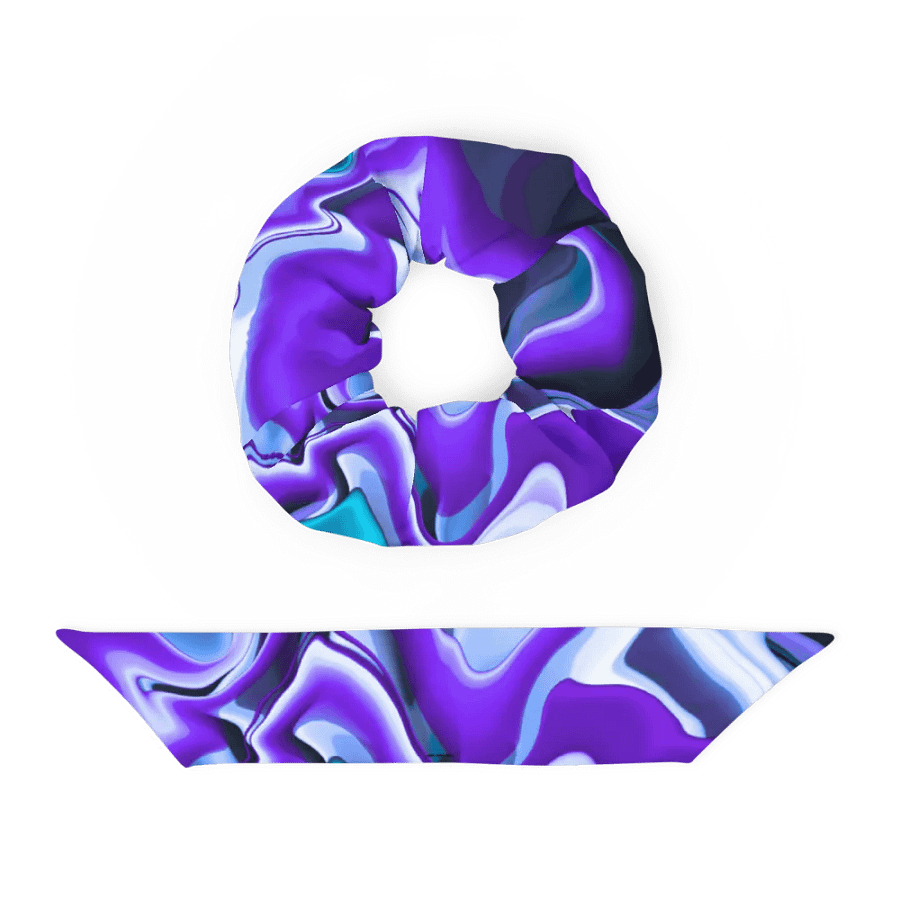 Purple ripple Scrunche product image (8)