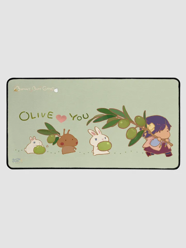 Olive You Desk Mat product image (1)