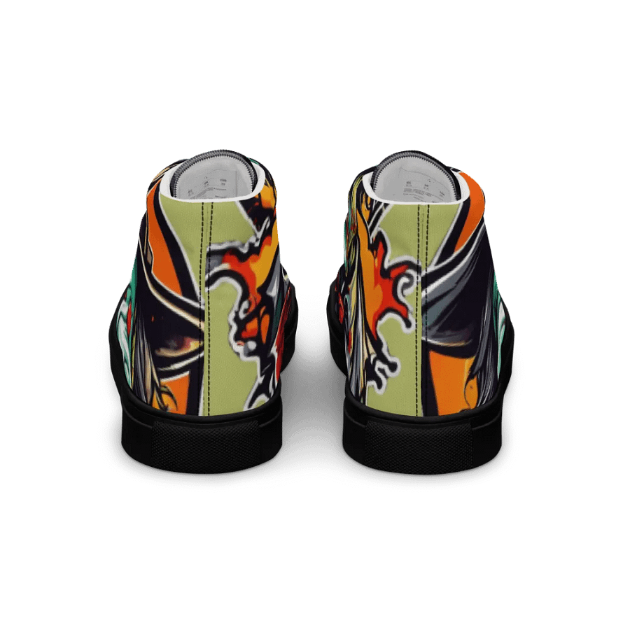 Halloween Glowing Eyes Skeleton High Tops product image (5)