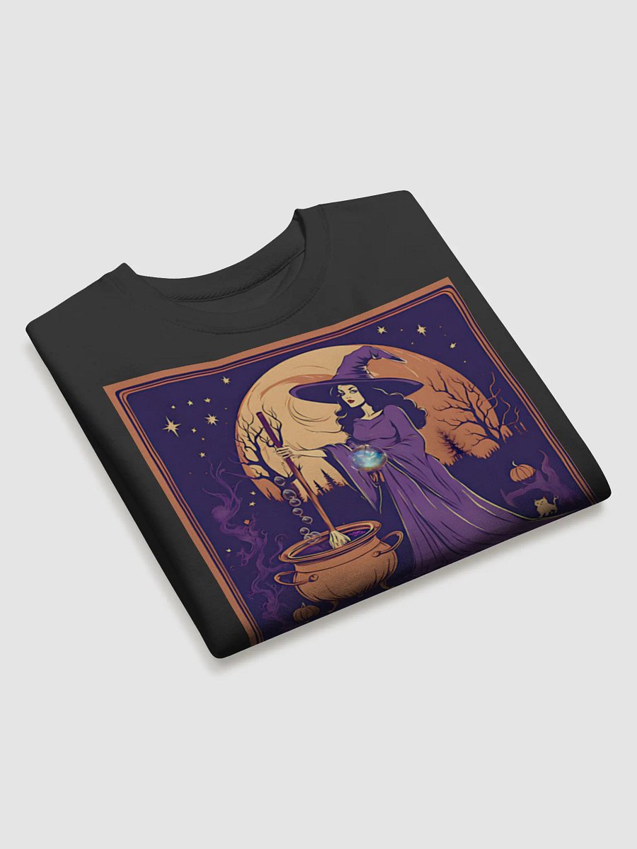 Mystical Witch Halloween Premium Sweatshirt product image (3)