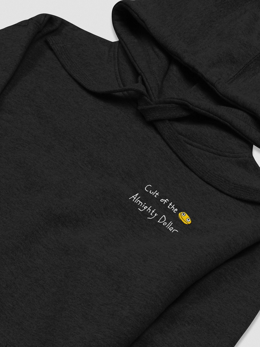 Embroidered Unisex Hoodie - Cult of the Almighty Dollar product image (3)