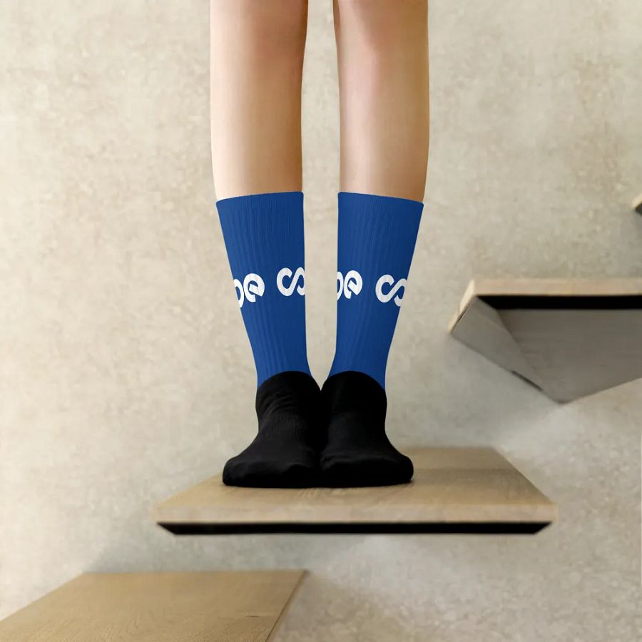 NEW COE SOCKS BLUE product image (8)