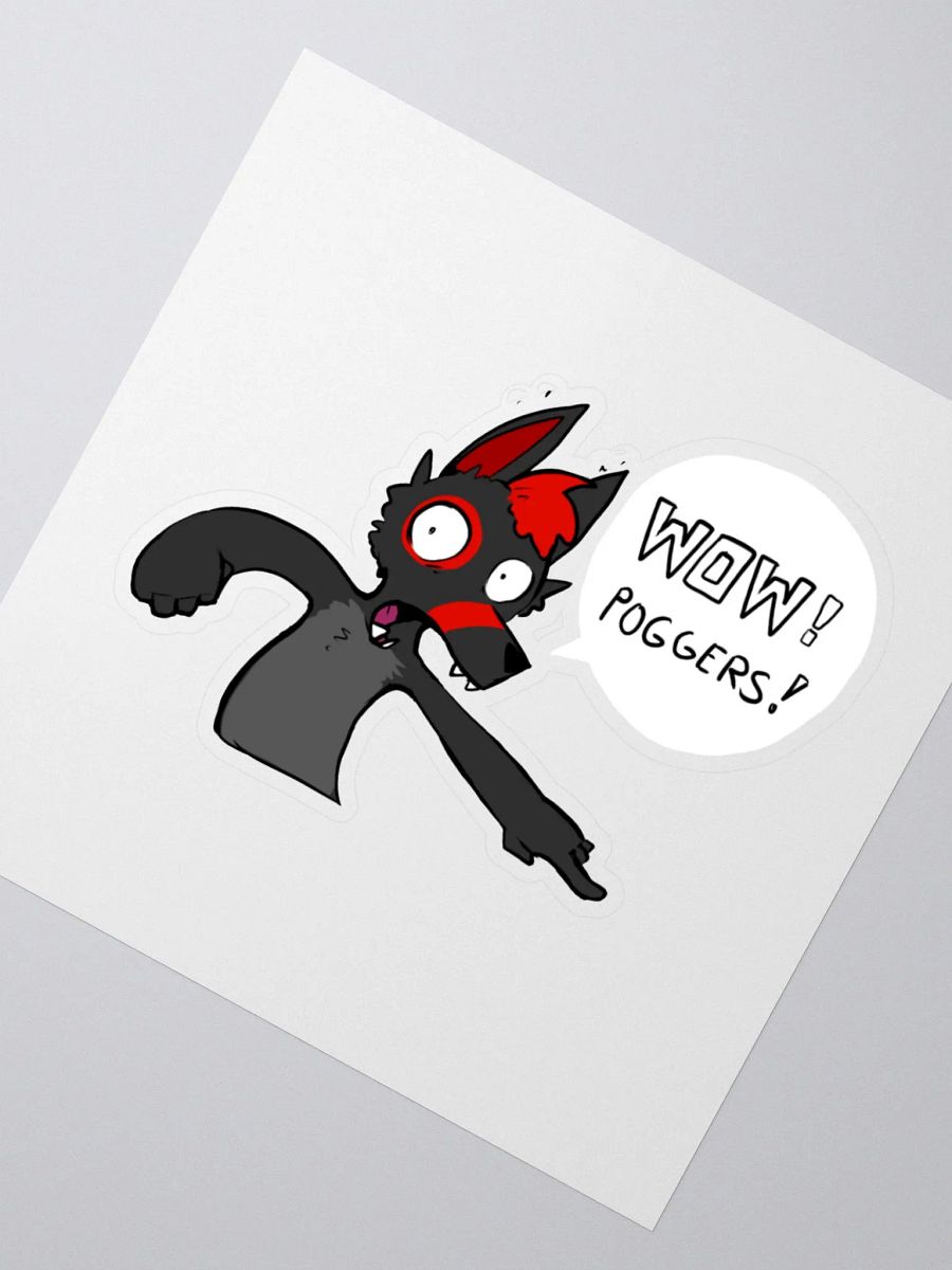 Wow! Poggers! Sticker product image (6)