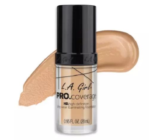 L.A. GIRL PRO COVERAGE ILLUMINATING FOUNDATION - Full Shades UK Best Seller product image (3)