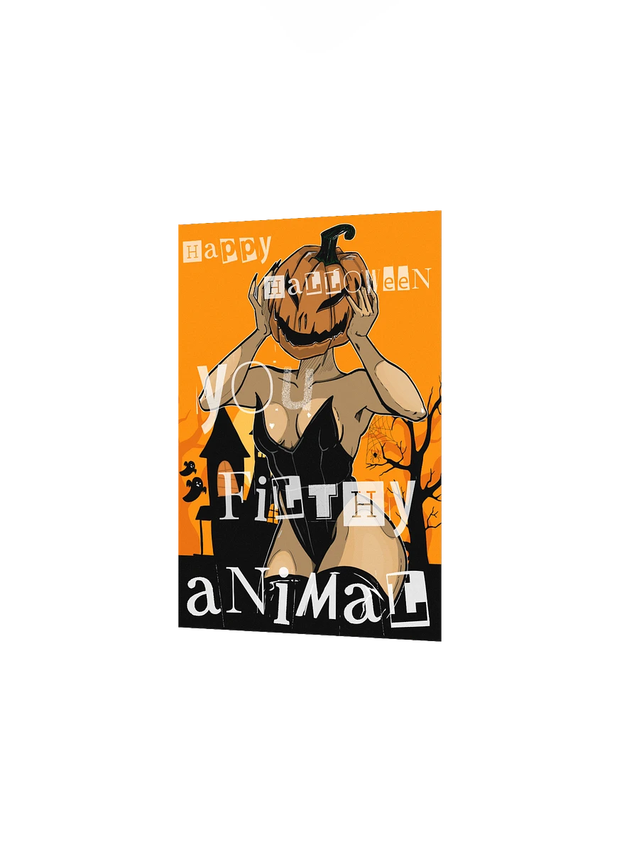 Happy Halloween you filthy animal Sexy Pumpkin Girl pin up product image (6)