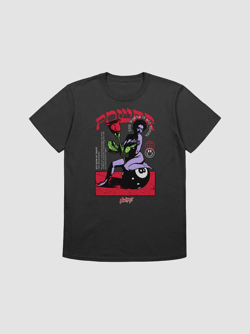 "POWER" Tee - BLACK