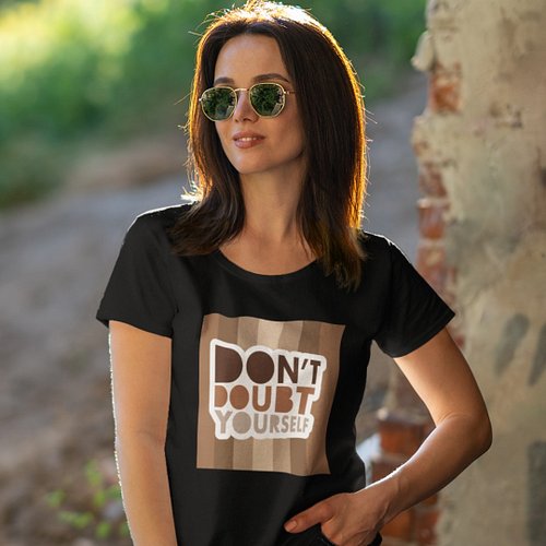 Don’t doubt yourself. Do the thing. 💪 #MindsetMatters #tshirt

LINK IN BIO: Available on Topz Mart Redbubble store
Title - Do...