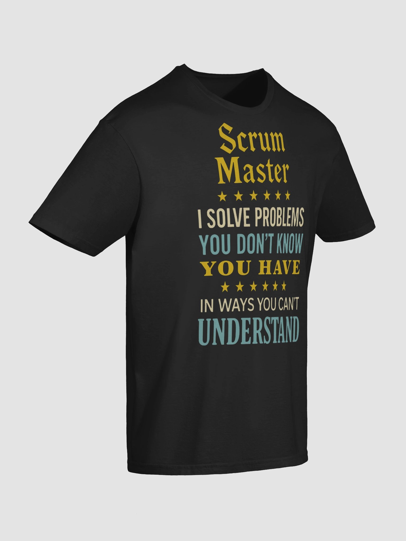 🧠 Scrum Master – Silent Hero of Chaos Tee product image (156)
