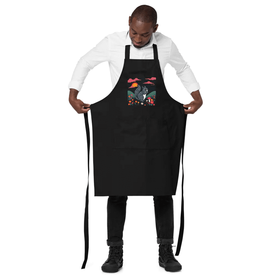 Whimsical Squirrel Adventure Apron product image (2)
