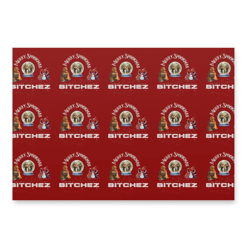 Merry Spookmas Gift Wrapping Paper product image (1)