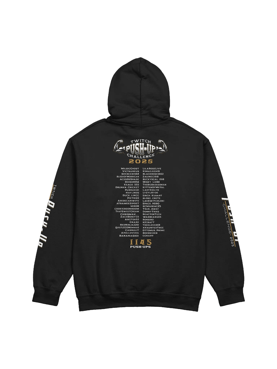 PUSH-UP CHALLENGE 2025: HOODIE product image (8)