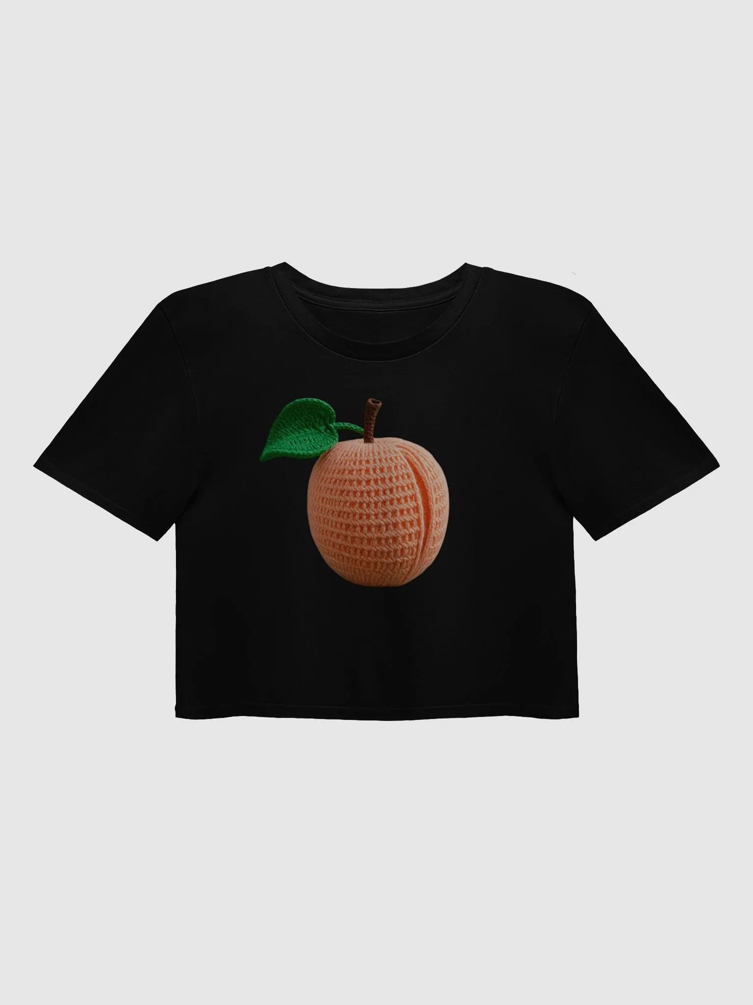 CozyAvocado Women's Premium Peach Crop Top #4 product image (1)