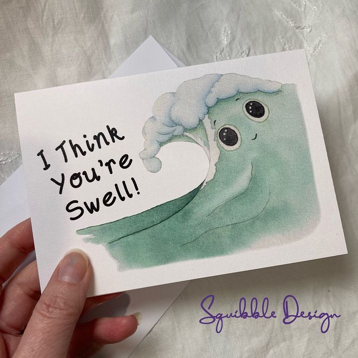 I Think You're Swell! - Greeting Card product image (1)